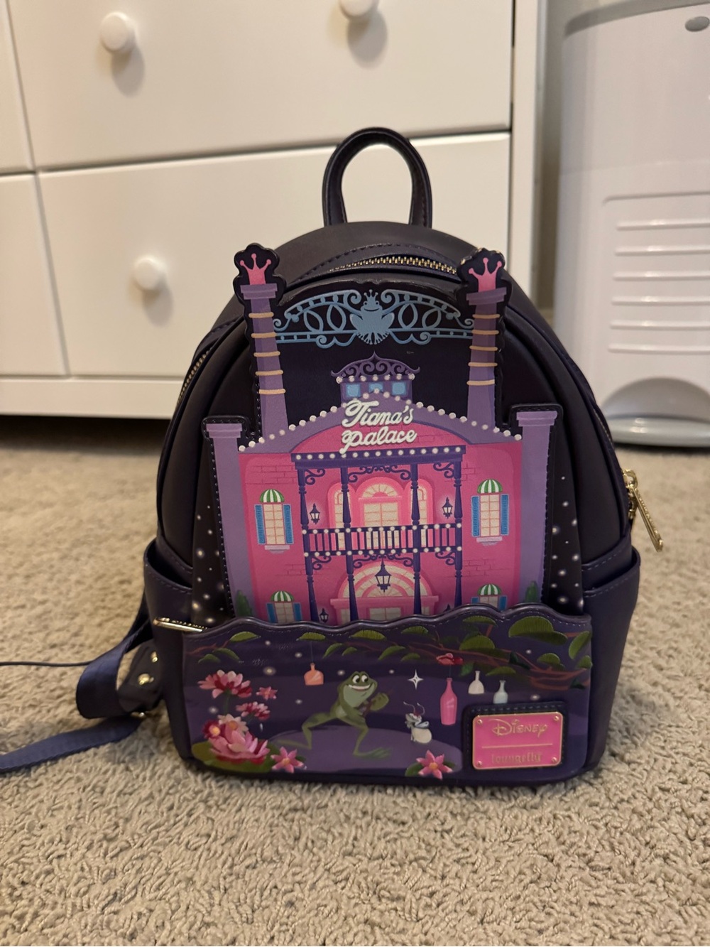 Disney Loungefly Princess & the Frog Tiana’s Palace Mini Backpack
